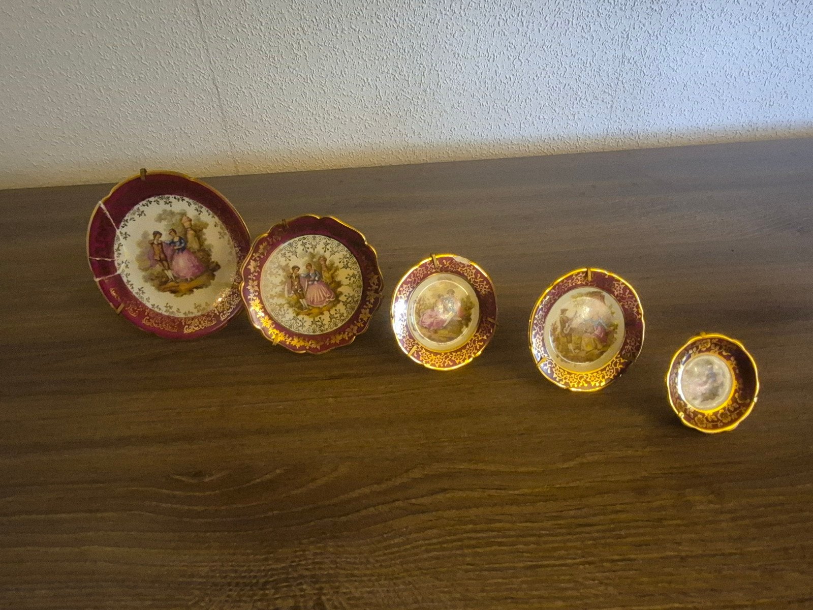 Limoges Porselein Miniatuur Collectie - Diverse Stukken, Ophalen