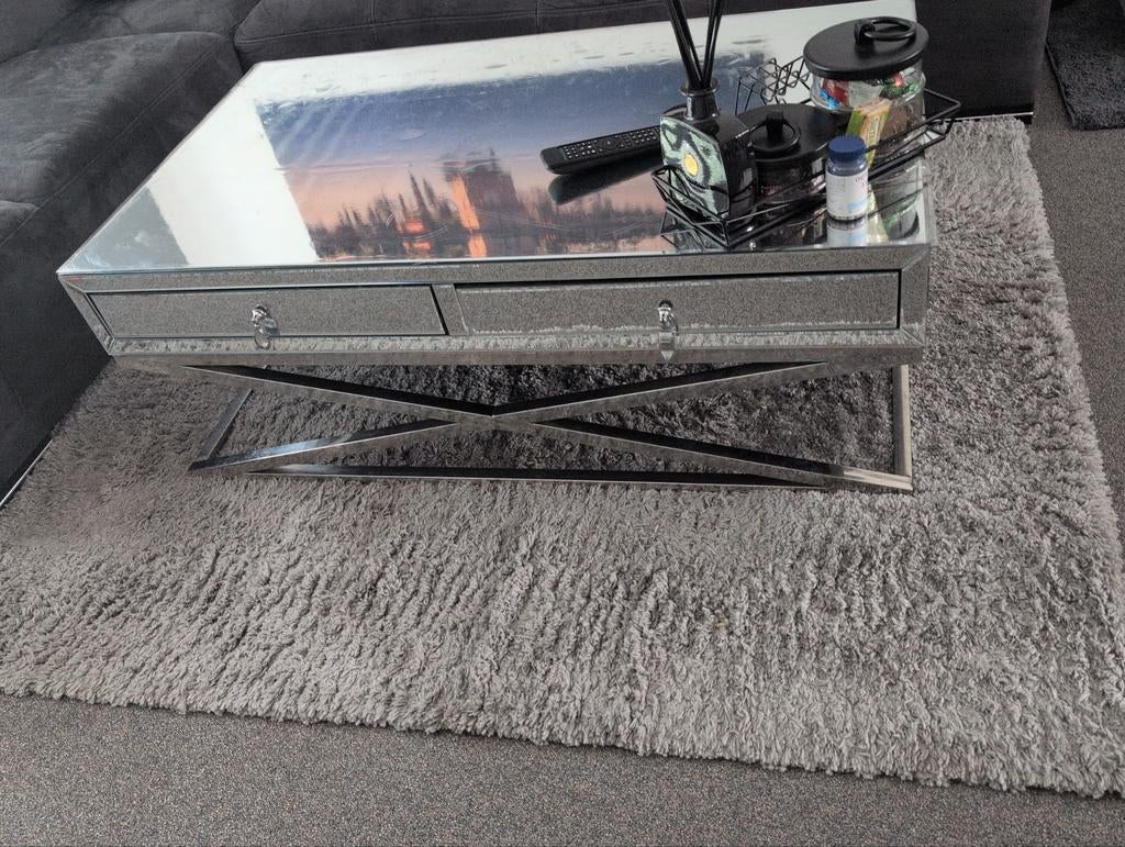 Salontafel, Huis en Inrichting, Tafels | Salontafels, 100 tot 150 cm, Minder dan 50 cm, Rechthoekig, 50 tot 100 cm