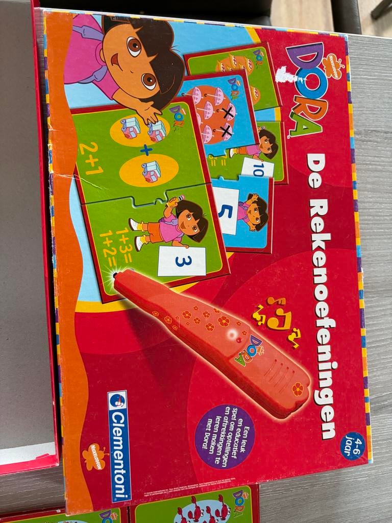 Dora De Rekenoefeningen, Ophalen of Verzenden, Gebruikt, Rekenen, Met licht