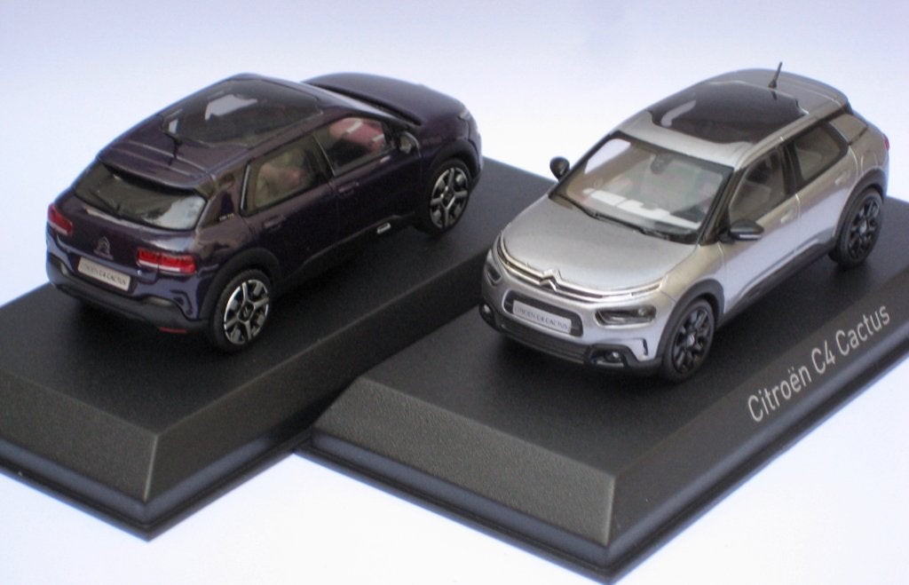 Citroen C4 Cactus 2018 zilvergrijs Norev 1:43, Hobby en Vrije tijd, Modelauto's | 1:43, Ophalen of Verzenden, Nieuw, Auto, Norev