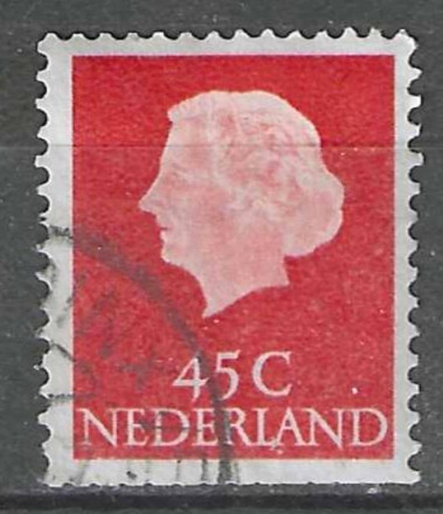 Nederland 1953-1967 - Yvert 606 OO - Koningin Juliana (ST), Verzenden, Gestempeld