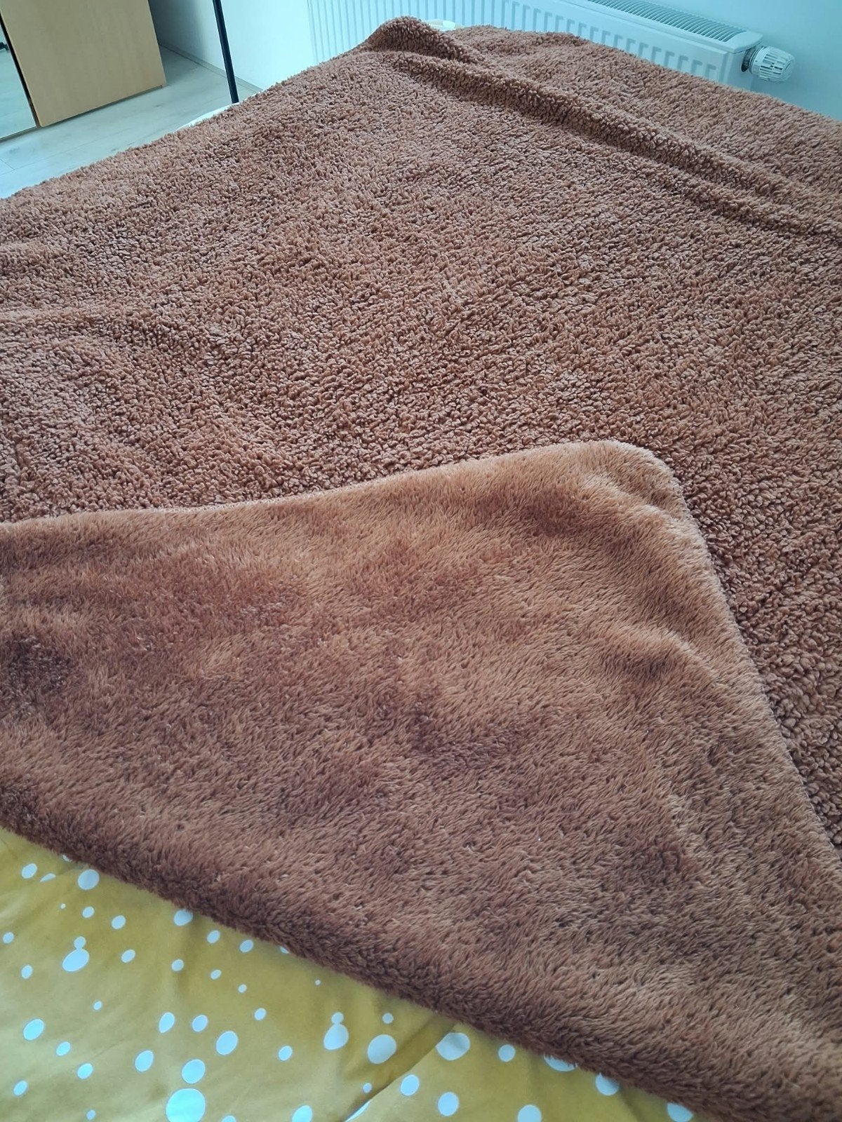 teddystof plaid 150x200cm, 200 cm, Nieuw, Overige materialen, Bruin