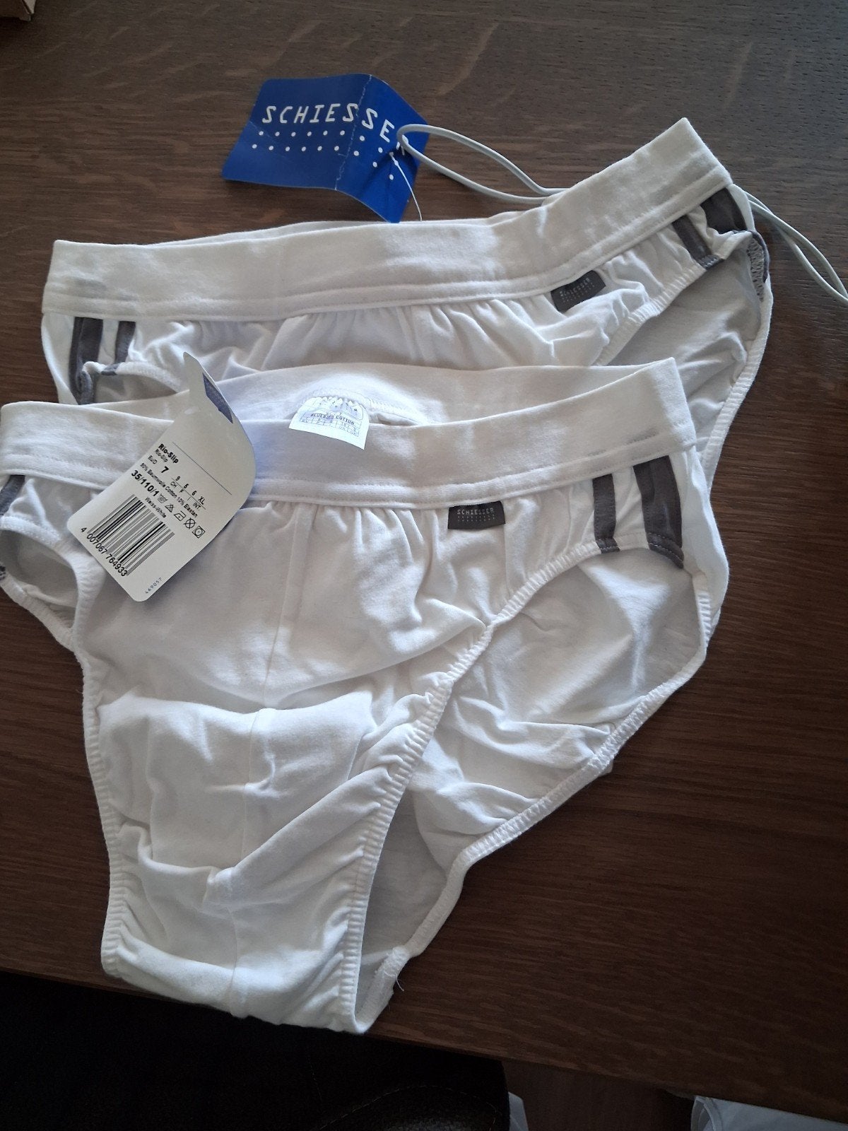 2 heren slips Schiesser maat 7, Kleding | Heren, Ondergoed, Verzenden, Slip