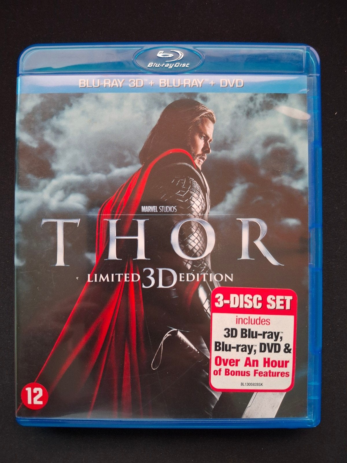 Thor Limited 3D Edition - Blu-ray 3D + Blu-ray + DVD, Engels, Film, Nederlands, Ophalen of Verzenden