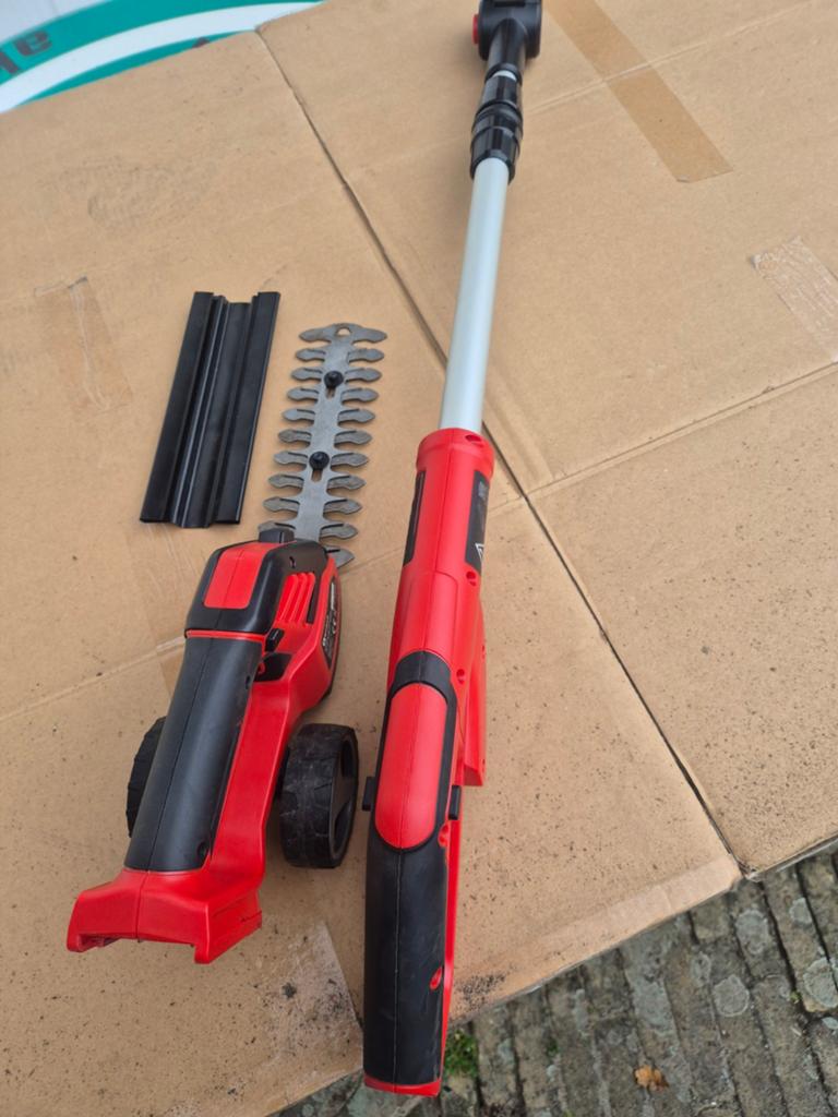 Einhell accu heggenschaar gras buxusschaar GE CG 18/100 NW, Ophalen