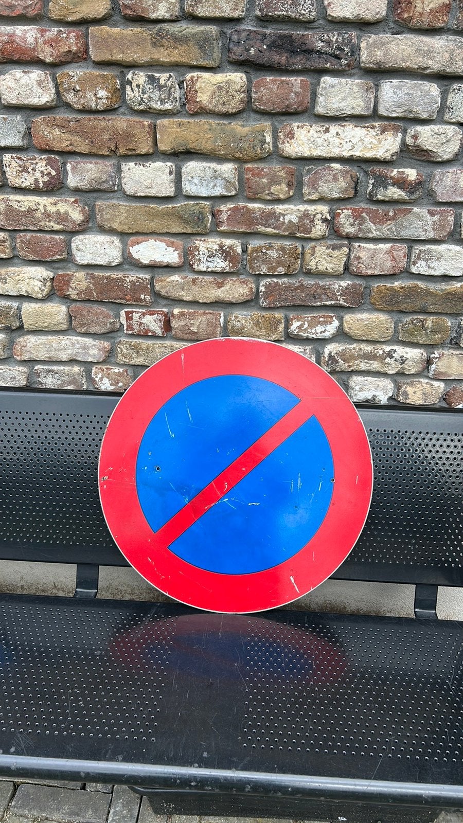 Verkeersborden 60 cm, Ophalen of Verzenden, Gebruikt