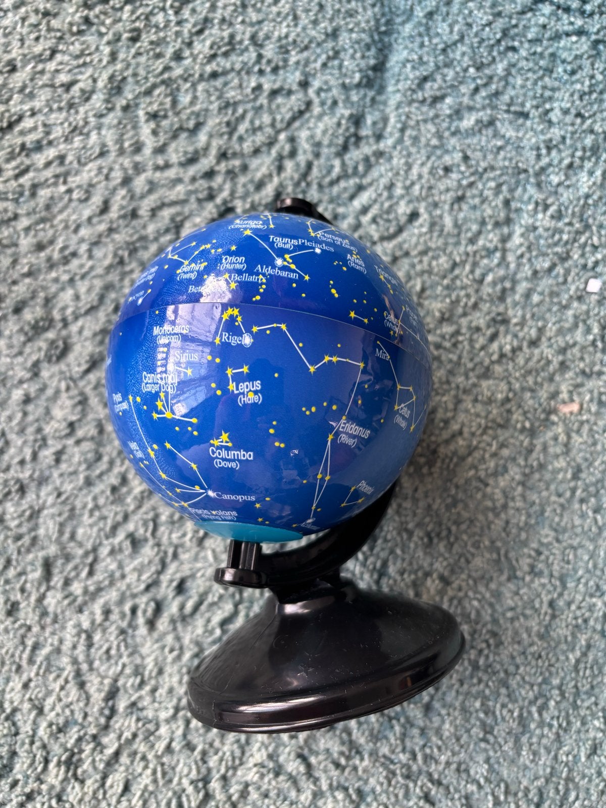 2x Hemelglobe Spaarpot, Educatief, Kunststof, Ophalen of Verzenden, Zo goed als nieuw