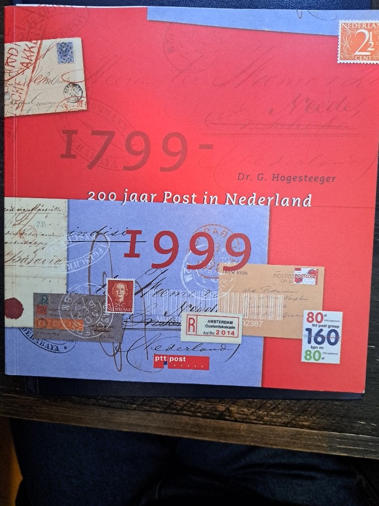 boek 200 jaar Post in Nederland zie foto's 3,00 euro, Ophalen of Verzenden, Boek of Tijdschrift