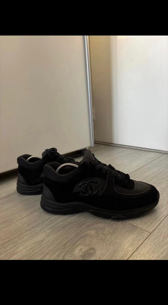 Chanel CC sneakers Low unisex original, Ophalen of Verzenden, Zo goed als nieuw, Zwart