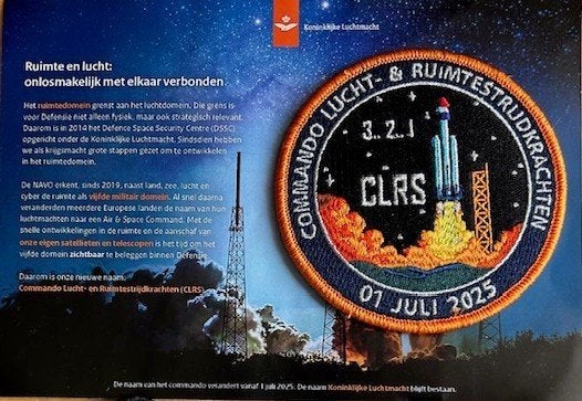 Gezocht: Mapje en badge Nieuwe CLRS/CLSK patch Luchtmacht., Ophalen of Verzenden, Luchtmacht, Nederland, Embleem of Badge