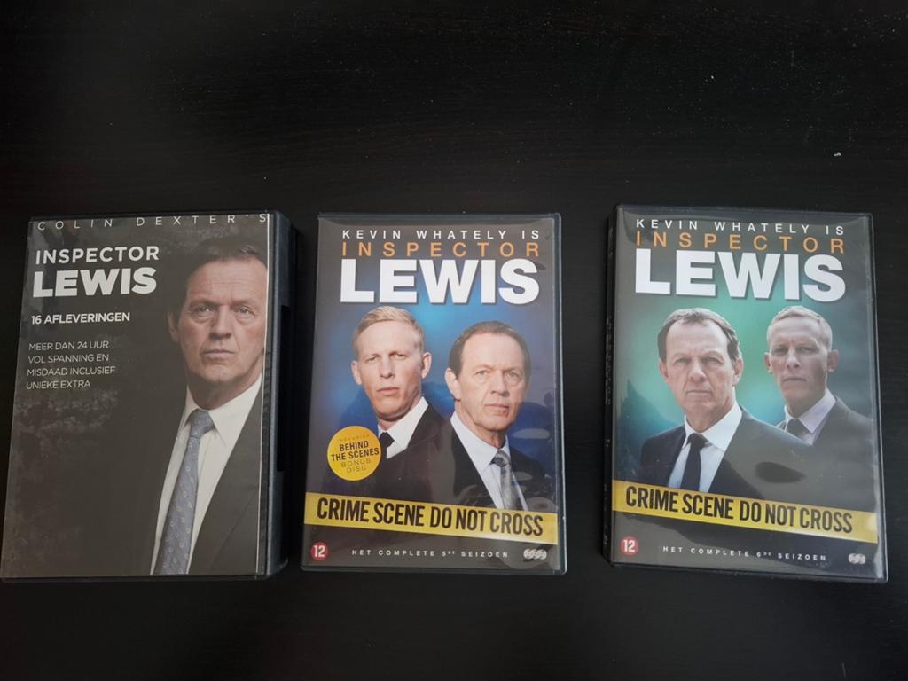 Inspector Lewis DVD - Seizoen 1 t/m 6, Cd's en Dvd's, Gebruikt, Boxset, Ophalen of Verzenden, Vanaf 12 jaar