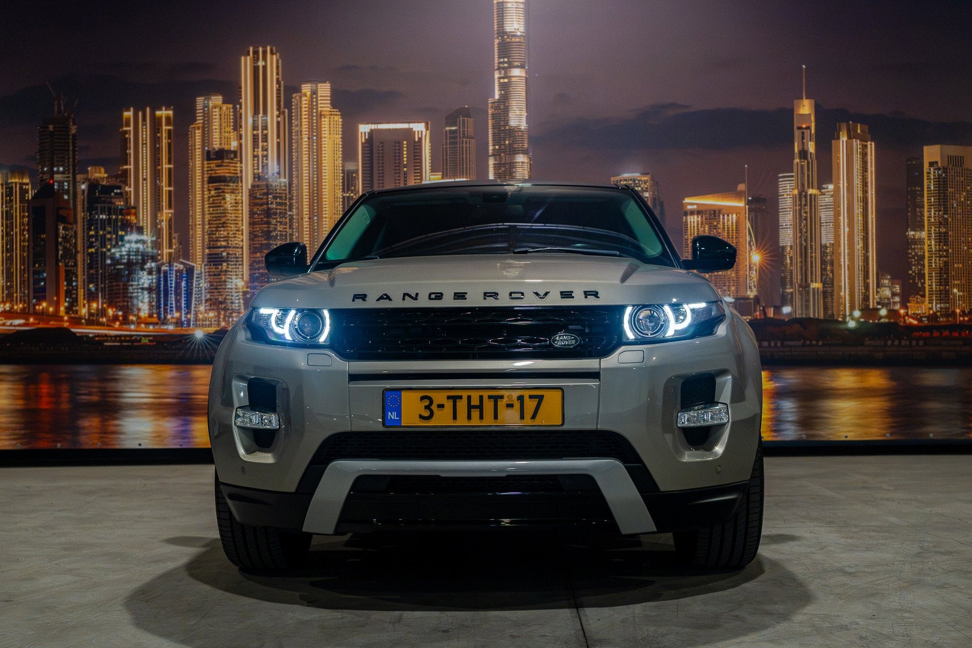 Land Rover Range Rover Evoque 2.0 Si 4WD Prestige, Auto's, 4 cilinders, Beige, Bedrijf, Vierwielaandrijving