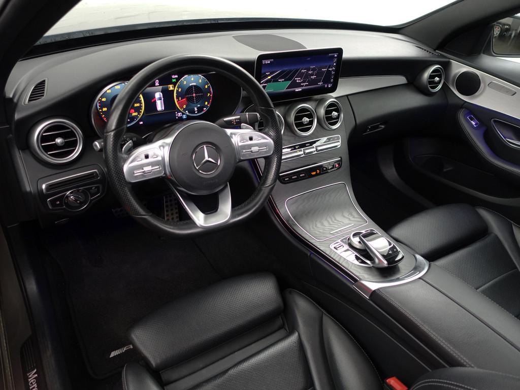 Mercedes-Benz C-Klasse Estate 180 AMG Premium Plus Pack Aut-, Auto's, Automaat, Met garantie (alle), 84 €/maand, 750 kg