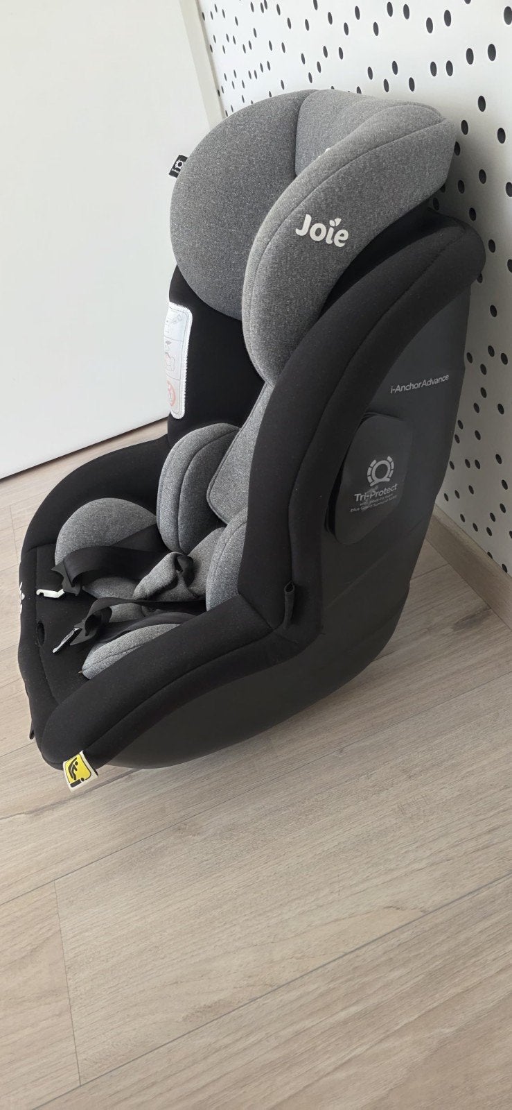 Joie i-Anchor Advance autostoel met i-Base Advance, Gebruikt, 0 t/m 18 kg, Verstelbare rugleuning, Isofix