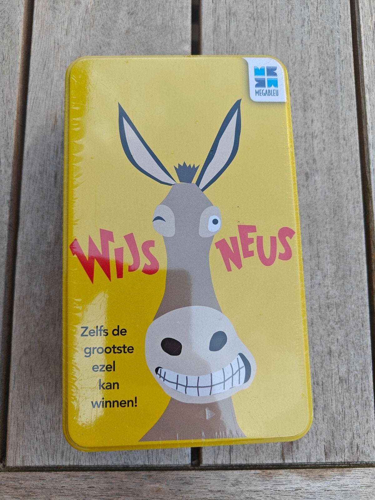 Wijsneus Partygame - Nieuw in Blik, Vijf spelers of meer, Ophalen of Verzenden, Nieuw, Megableu