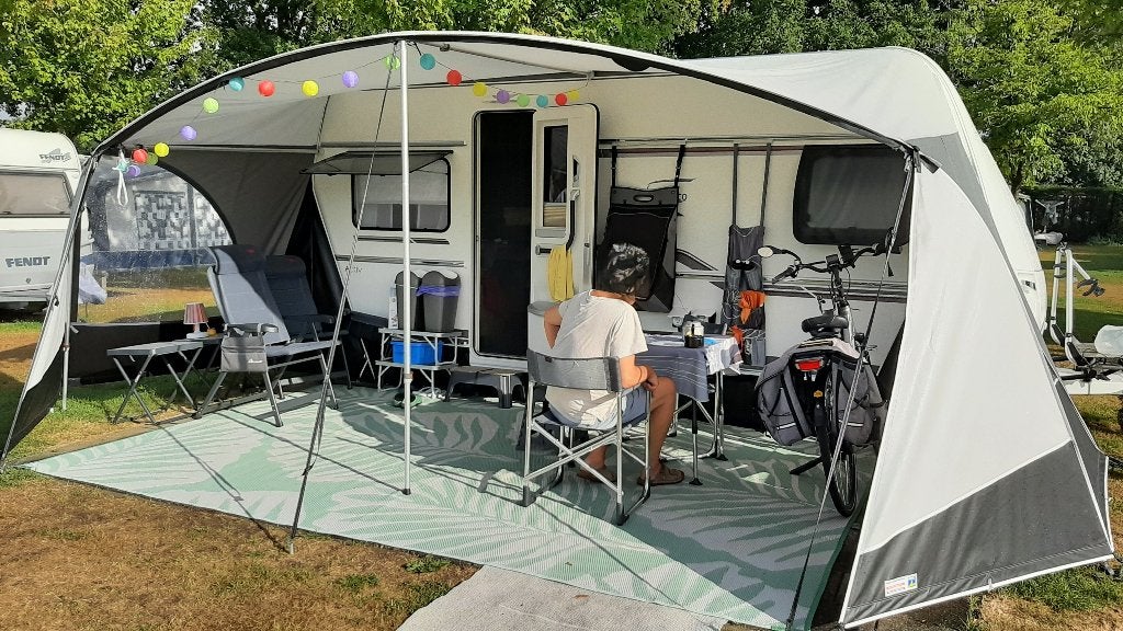 Unico Verona Luifel, Caravans en Kamperen, Ophalen, Zo goed als nieuw, Ten Cate All Season 200g/m2, Unico Ventura