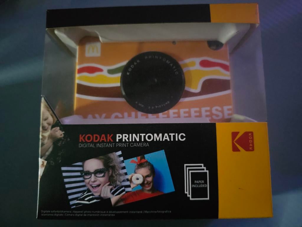 Kodak Printomatic mcdonalds editie! Zeldzaam&nieuw in doos!, Ophalen of Verzenden, Nieuw, GDDR6, PCI-Express 4