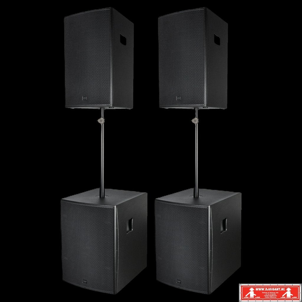 Dap NRG 15 / 18 Geluidset, Audio, Tv en Foto, Luidsprekers, Subwoofer, Nieuw, Ophalen of Verzenden, 150 watt of meer