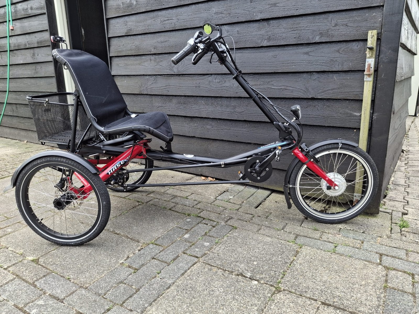 Hase Bike Trigo Up elektrische driewielfiets, Ophalen, Gebruikt