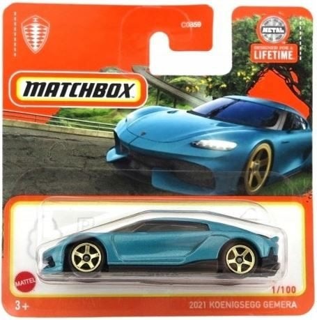 Matchbox 2021 Koenigsegg Gemera, Ophalen of Verzenden