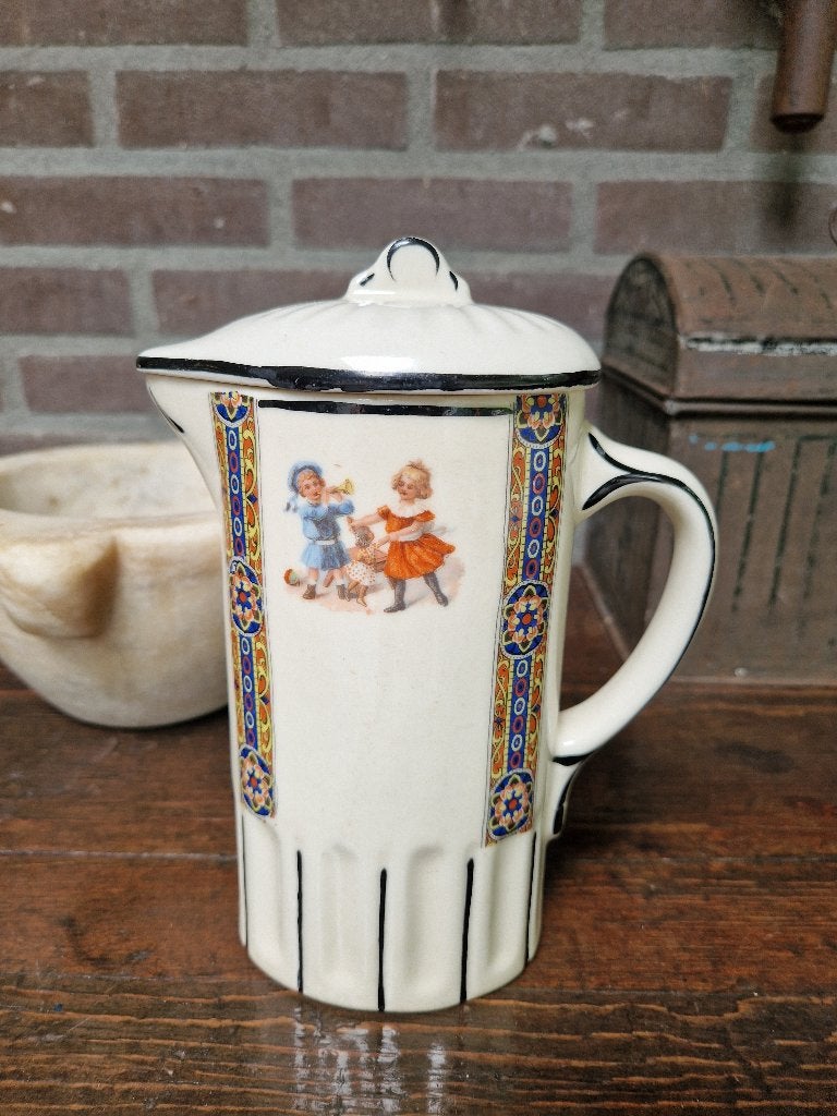 antieke schenkkan - melkkan, Antiek en Kunst, Ophalen of Verzenden