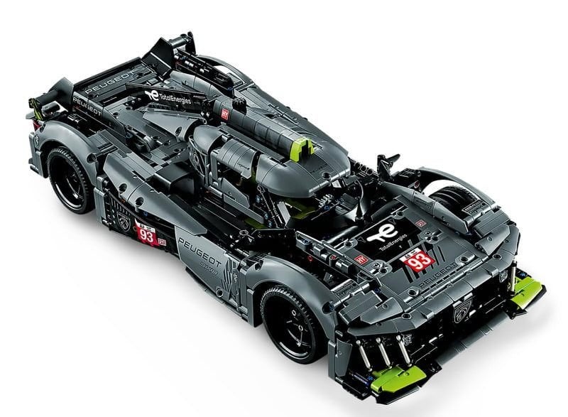 Lego PEUGEOT 9X8 24H Le Mans Hybrid Hypercar 42156 technic, Gebruikt, Lego, Ophalen of Verzenden, Complete set