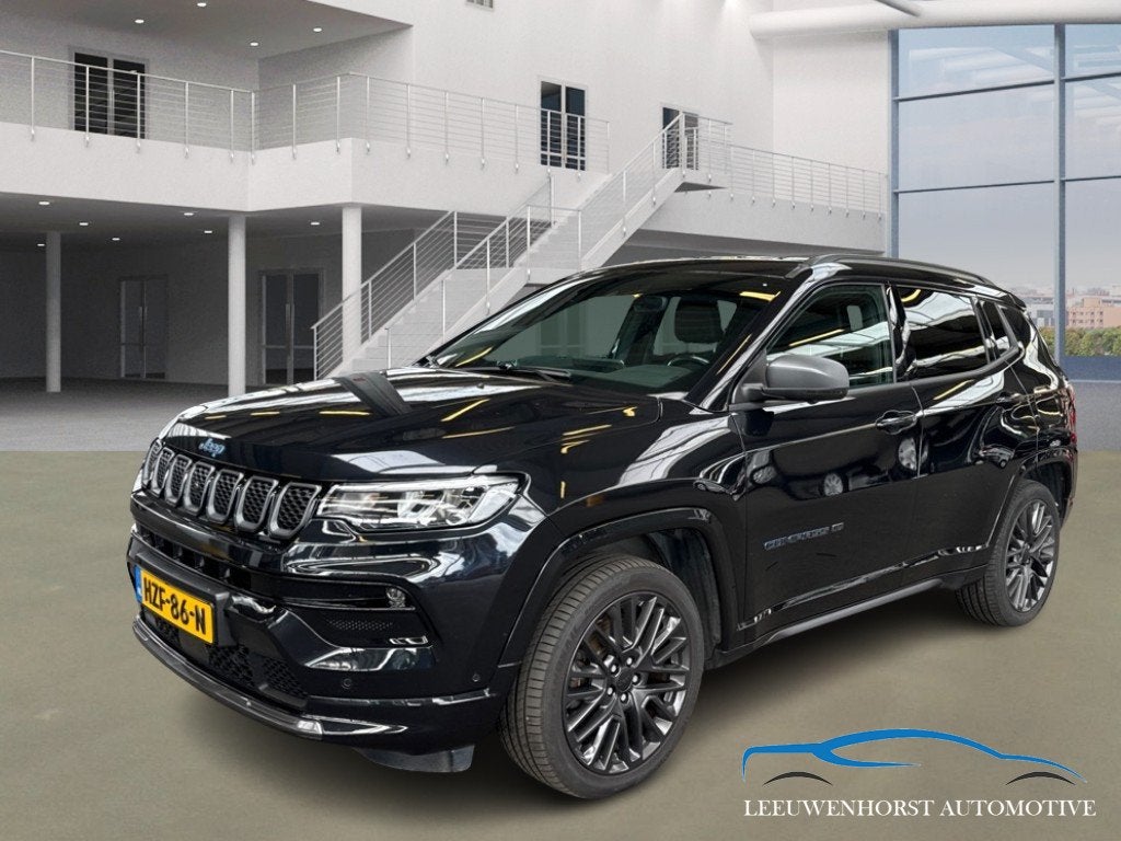 Jeep Compass 4xe 190 Plug-in Hybrid Electric Limited Busines, Automaat, Zwart, Bedrijf, Vierwielaandrijving