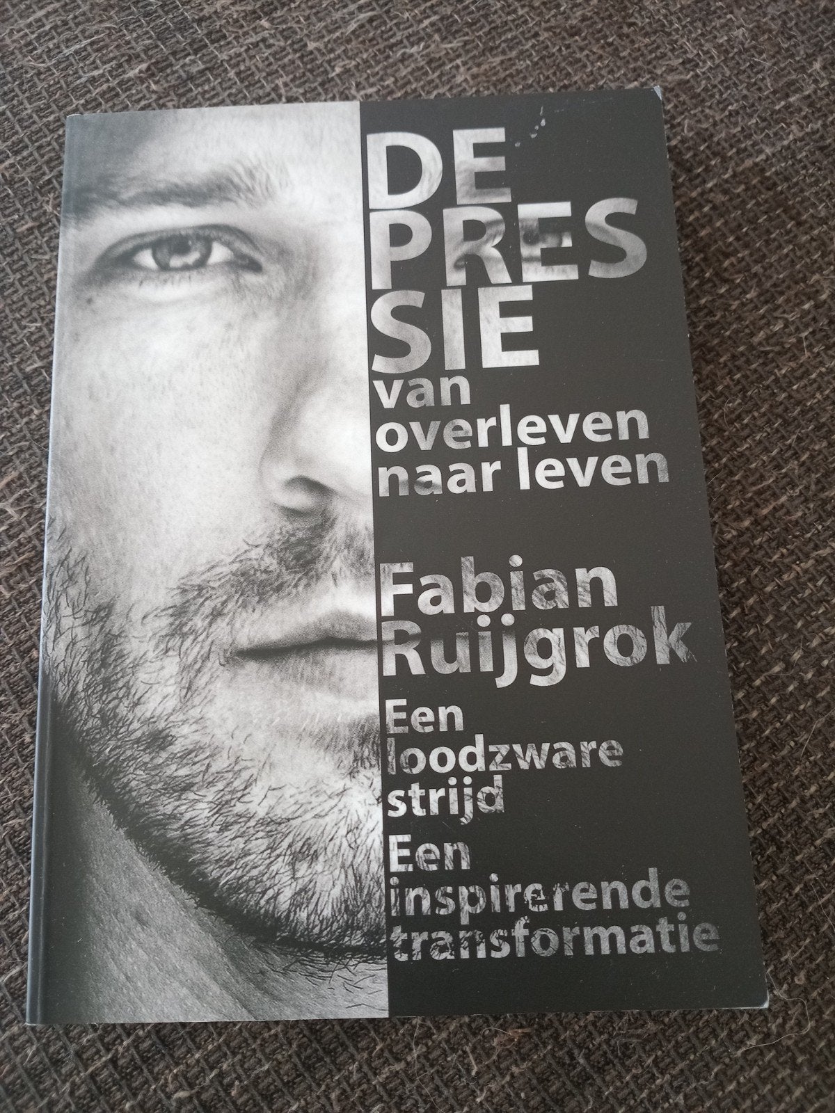 DEPRESSIE: van overleven naar leven - Fabian Ruijgrok, Ophalen of Verzenden, Zo goed als nieuw, Klinische psychologie, Fabian Ruijgrok
