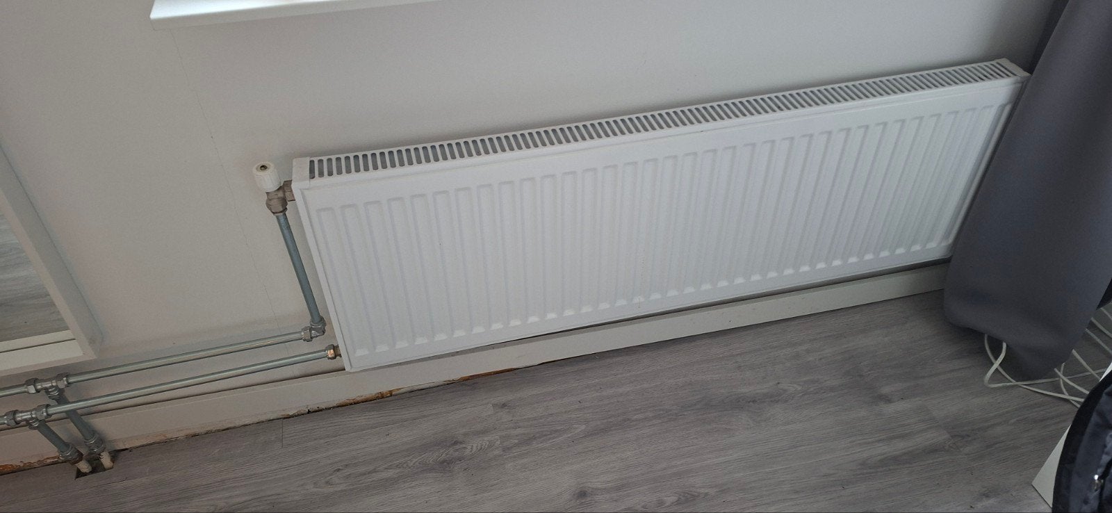 2x Plieger Radiatoren 120x40 cm Wit, Ophalen, 30 tot 80 cm, Gebruikt, Radiator