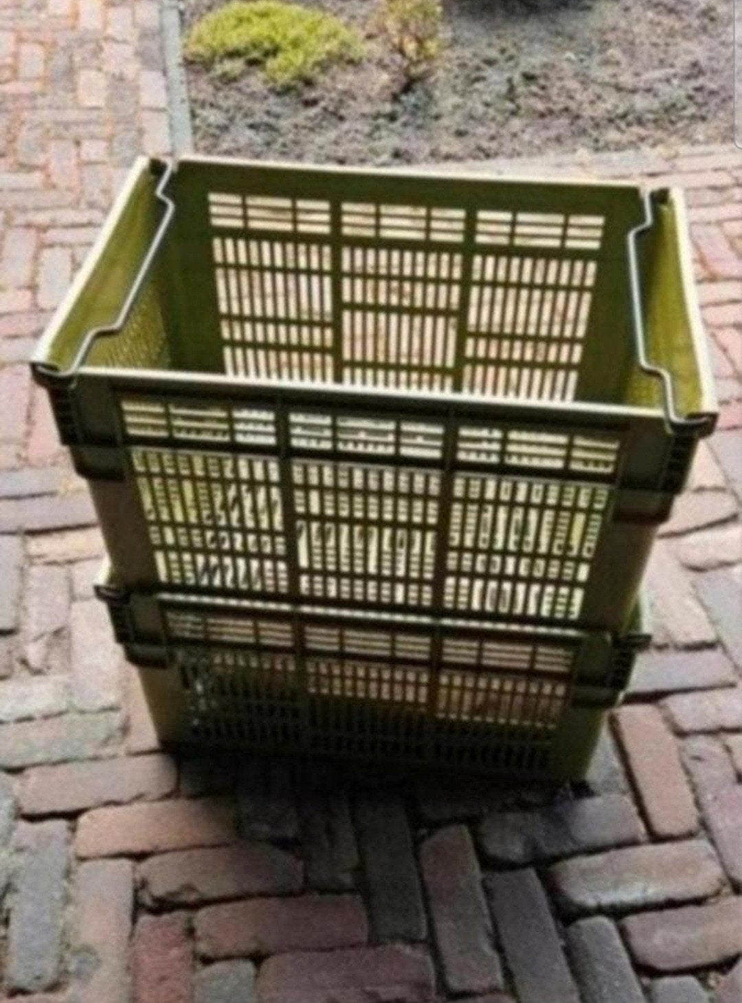 Kratten. Nieuw. Stappelbaar. Groot. 60x40x3 cm 3 stuks2.  
K, Doe-het-zelf en Verbouw, 40 tot 60 cm, Ophalen of Verzenden, Krat