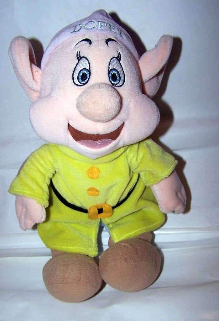 Origineel vintage Disney Dopey kabouter knuffel. Izgs., Ophalen of Verzenden, Zo goed als nieuw, Overige typen