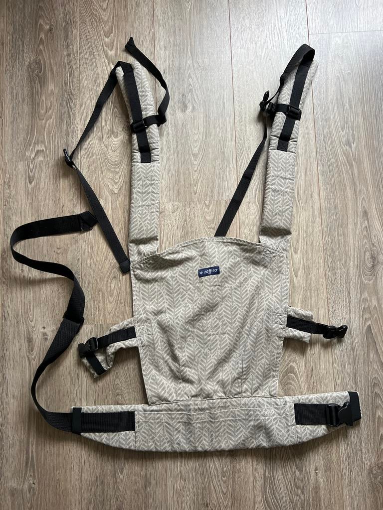 Zaffiro draagzak - Zo goed als nieuw!, Kinderen en Baby's, Babydragers en Draagdoeken, Overige merken, Buik of Rug, Ophalen of Verzenden