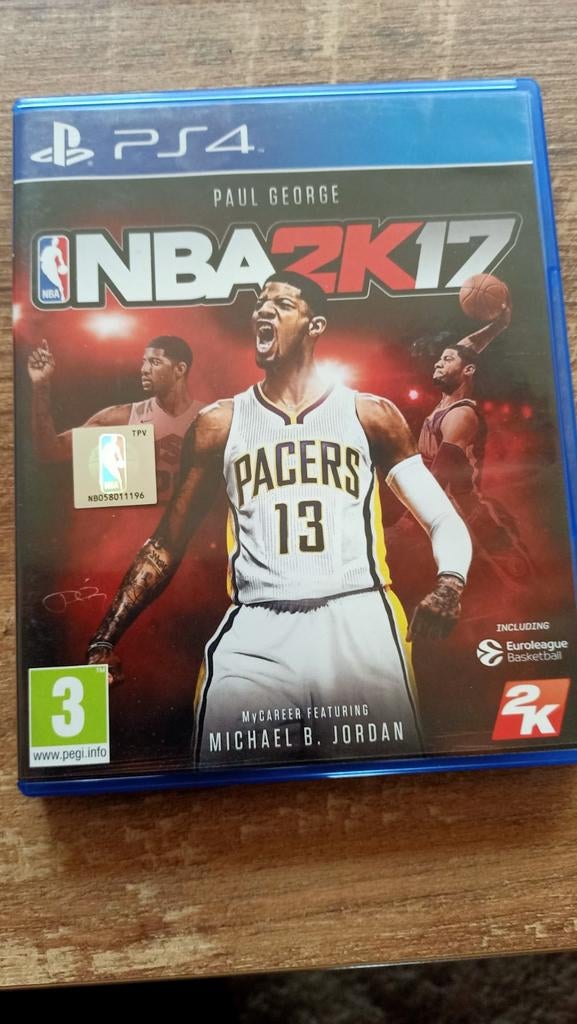 NBA 2K17 ps4, Spelcomputers en Games, Games | Sony PlayStation 4, Zo goed als nieuw, Sport, 3 spelers of meer, Vanaf 3 jaar, Ophalen of Verzenden