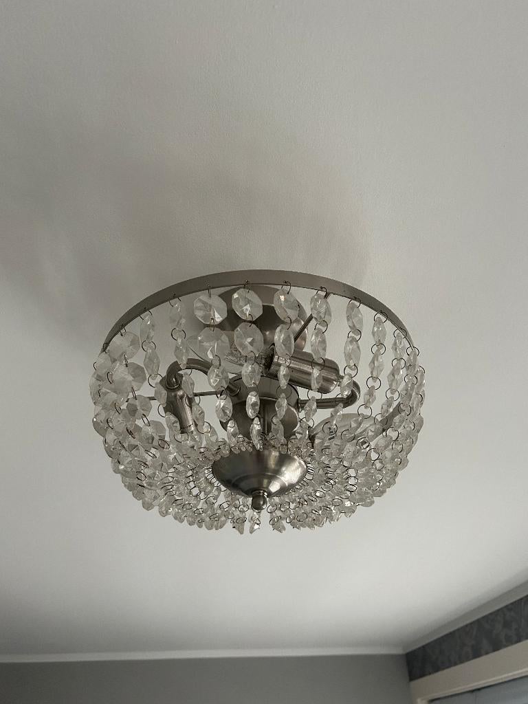 lampen, Ophalen, Gebruikt, Overige materialen, Glazen / kunststof kralen