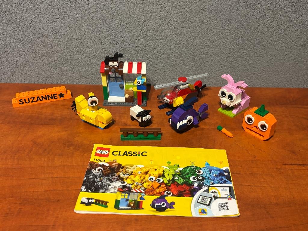 Lego 11003 - Classic- Bricks and Eyes, Ophalen of Verzenden, Zo goed als nieuw, Complete set, Lego
