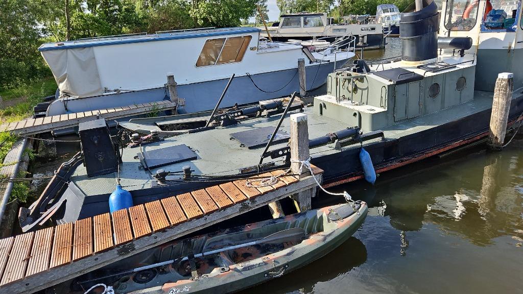 Sleepboot adlar 1938, Watersport en Boten, Motorboten en Motorjachten, Ophalen, Gebruikt, Staal, Diesel