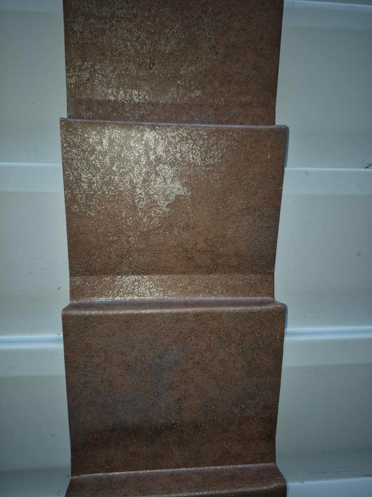 Perfo  damwand.  Dakpanplaten  .potdeksel platen, Doe-het-zelf en Verbouw, Zo goed als nieuw, 15 m² of meer, Metaal, Rood