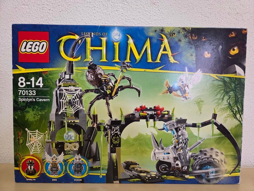Nieuwe Lego Chima 70133 Spinlyn's Cavern, Kinderen en Baby's, Speelgoed | Duplo en Lego, Ophalen of Verzenden, Nieuw, Complete set