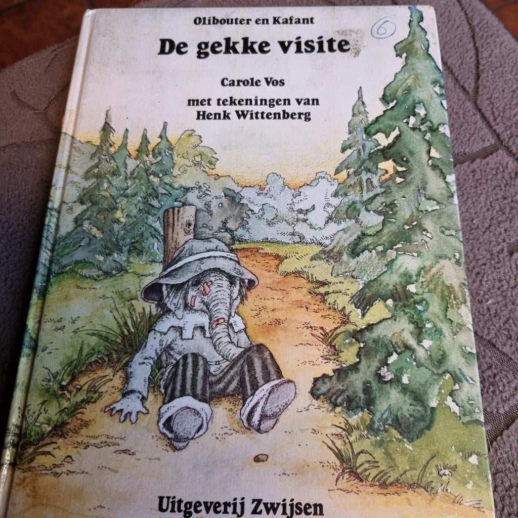 De gekke visite - Olibouter en Kafant, Ophalen of Verzenden, Gelezen, Carole Vos, Sprookjes