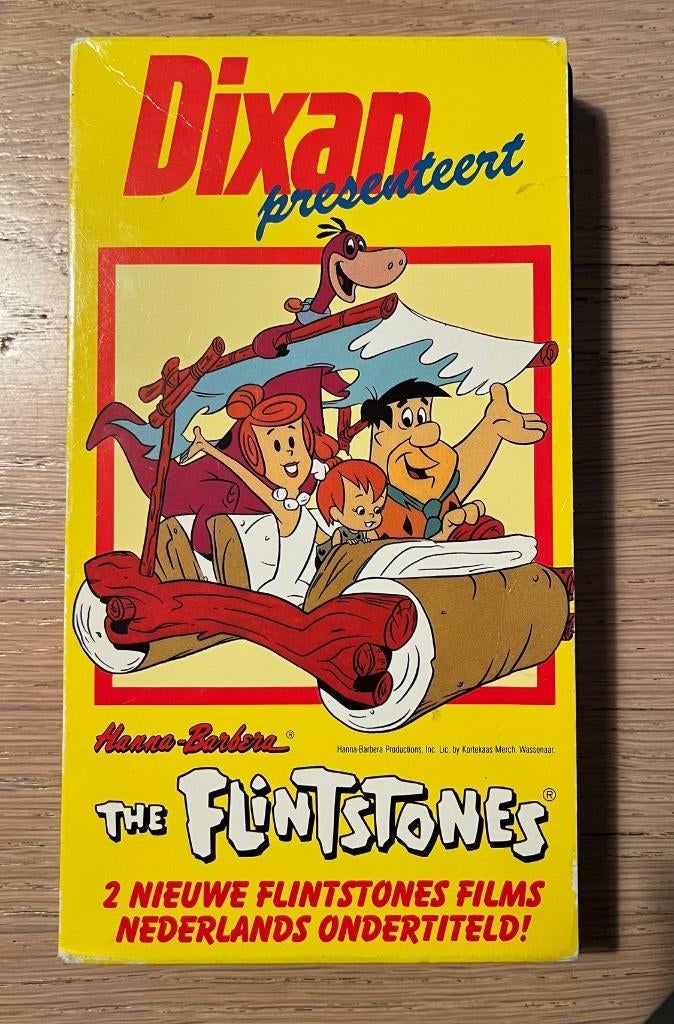 Videoband Dixan, The Flinstones, Verzamelen, Overige supermarkten, Ophalen of Verzenden