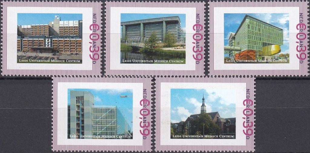 Nederland- Persoonlijke- Gezondheidszorg- 5 x LUMC- P, Ophalen of Verzenden, Na 1940, Postfris