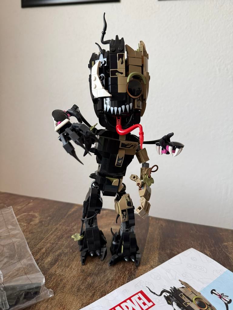 Lego 76249 Marvel Groot Venom - Complete Set, Ophalen of Verzenden, Zo goed als nieuw, Complete set, Lego