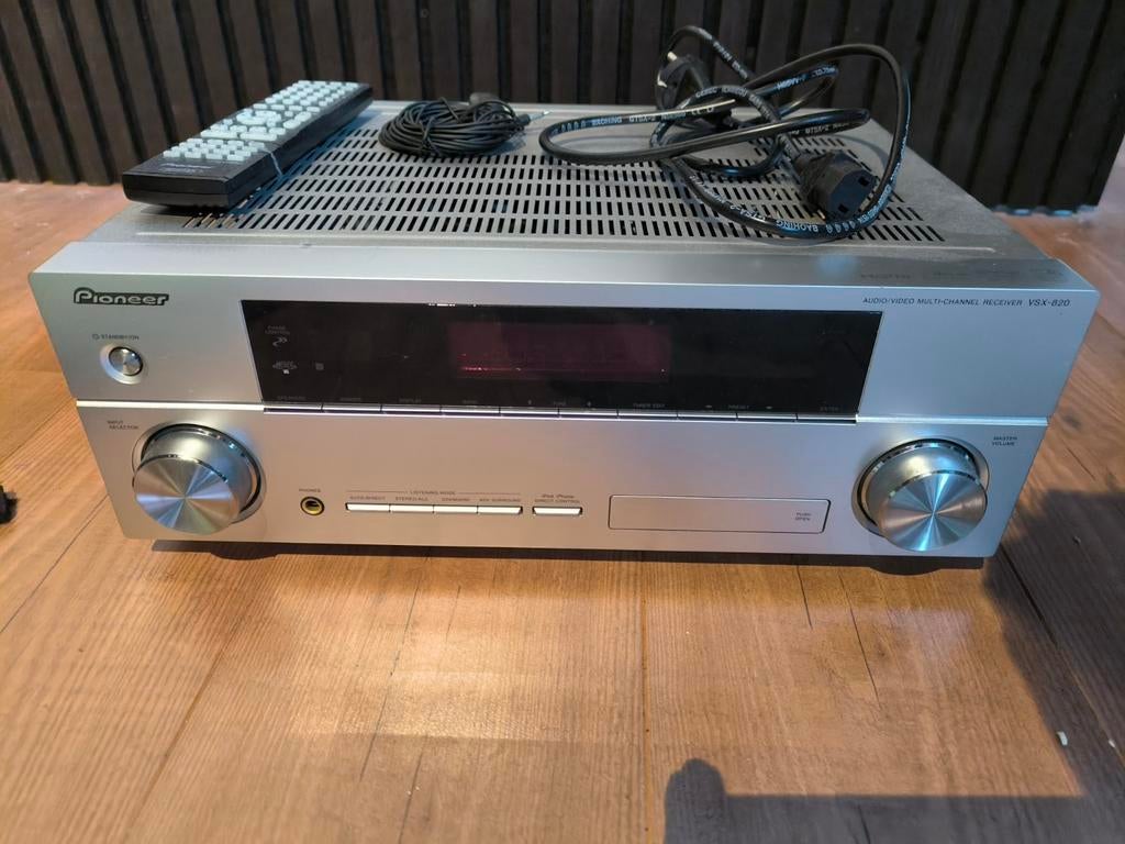 Pioneer VSX-820-S Receiver - Topstaat!, Ophalen, Zo goed als nieuw, 60 tot 120 watt, Pioneer