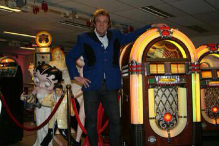 Original Wurlitzer Jukebox verhuur bij Joey's Fifties Rent !, Ophalen of Verzenden, Gebruikt, 1970 tot heden, Wurlitzer