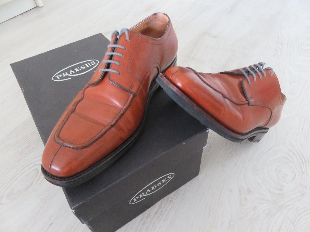 Praeses leren schoenen, Bruin, Ophalen of Verzenden, Zo goed als nieuw, Praeses