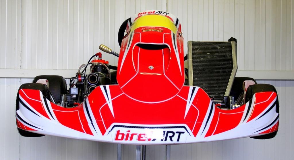 BIREL CRY30 Schakelkart met Modena KK1 Motor, Sport en Fitness, Karting, Ophalen, Zo goed als nieuw, Kart