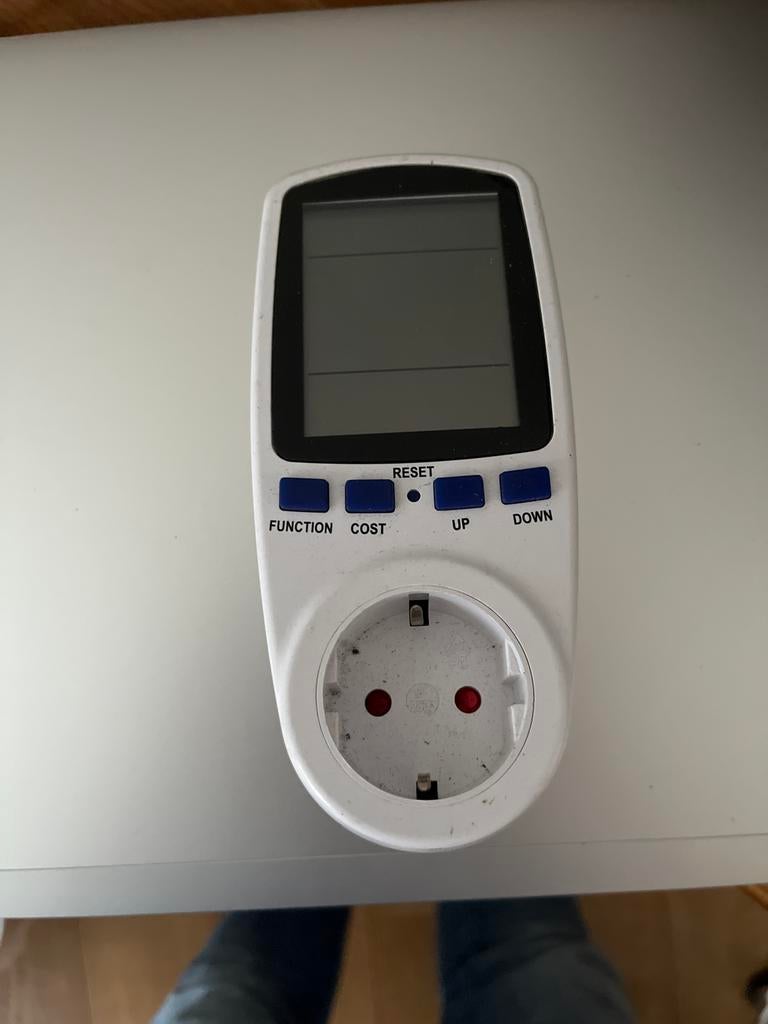 Stroommeter - Energieverbruik meten, Ophalen of Verzenden, Gebruikt, Elektriciteit