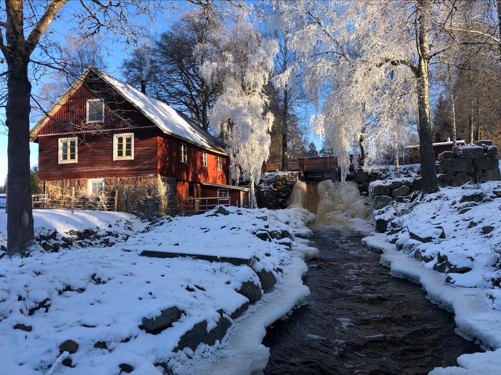 Stuga te huur alsmede onze voormalige watermolen in Zweden