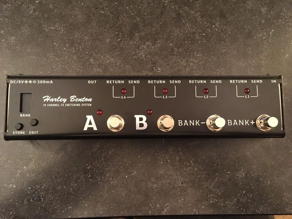 Harley Benton FXL4, Muziek en Instrumenten, Effecten, Ophalen of Verzenden, Zo goed als nieuw, Overige typen