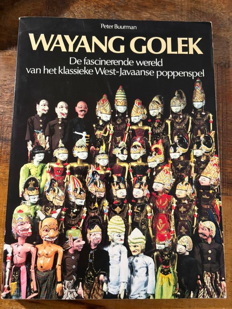 Wayang Golek – Peter Buurman, Ophalen of Verzenden, Zo goed als nieuw, Overige onderwerpen